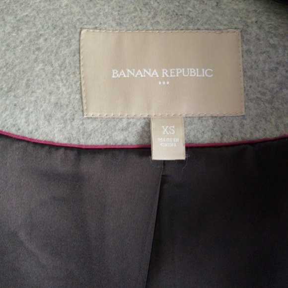 Banana Republic Long Peacoat size XS - Picture 4 of 5